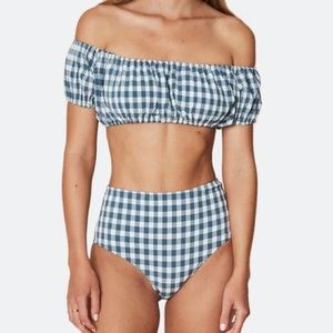 FAITHFULL THE BRAND Gingham Bikini US/4